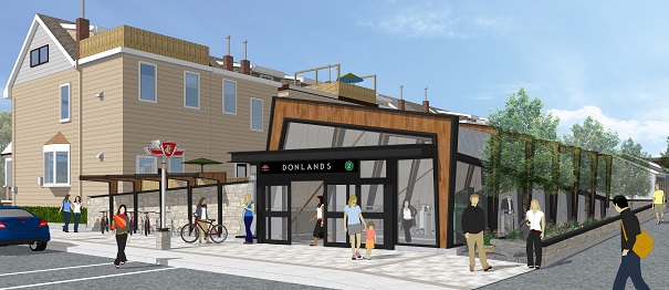 Conceptual design image of the second exit to be built at 17/19 Dewhurst Boulevard